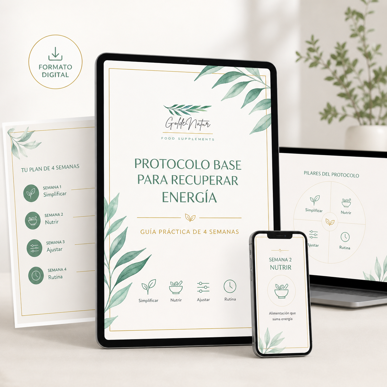 Protocolo Base para recuperar Energía